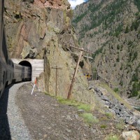 California Zephyr with UP 1989