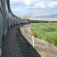 California Zephyr with UP 1989