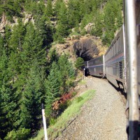 California Zephyr with UP 1989