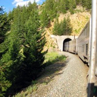 California Zephyr with UP 1989