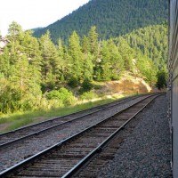 California Zephyr with UP 1989