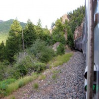 California Zephyr with UP 1989