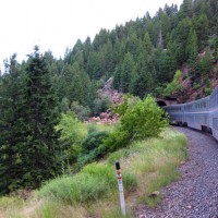 California Zephyr with UP 1989