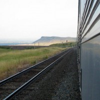 California Zephyr with UP 1989