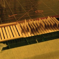 Bridge tie construction.