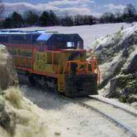 snow scene
