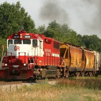 Mid-Michigan Railroad heading out of Holland