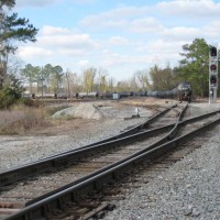 Selma, NC.  NS Cutoff to CSX Past Gurley Milling Co.