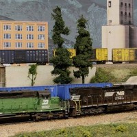 NS SD70M & BN SD40-2