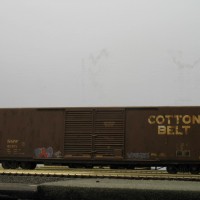 Weathered boxcar for Sweethome Alabama
