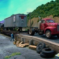 TOFC/Truc Train ramp at Stoney Creek