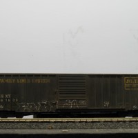 Family Lines excess height boxcar