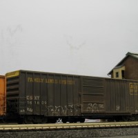 Family Lines excess height boxcar