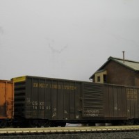 Family Lines excess height boxcar