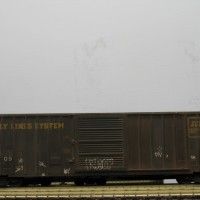 Family Lines excess height boxcar