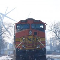 BNSF Aurora Sub Shabbona IL to Rochelle IL 1.31.10