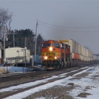 BNSF Aurora Sub Shabbona IL to Rochelle IL 1.31.10