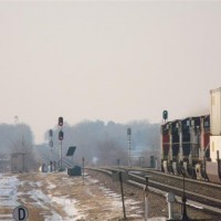 BNSF Aurora Sub Shabbona IL to Rochelle IL 1.31.10