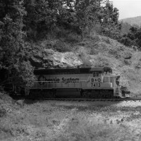 B&W shot at Little Rock Tunnel