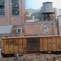 Rail Box weathered cars