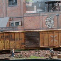 Rail Box weathered cars