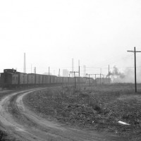 NKP Double Headed Berks Leaving Calumet