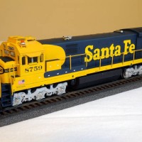 ATSF 8759, GE U36C, Athearn Blue Box model