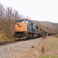 CSX 4756 at Little rock Virginia.