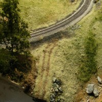 Dirt road construction