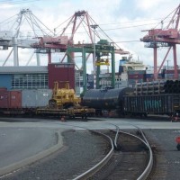 Alaska Railroad Barge Yard