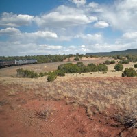 Climbing to Glorieta