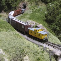 Westbound C&O train.