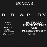 Buffalo Rochester &amp; Pittsburgh Decal test