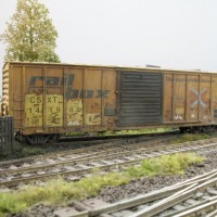 Weathered boxcars for Sweethome Alabama