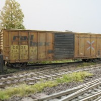Weathered boxcars for Sweethome Alabama