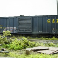 Weathered boxcars for Sweethome Alabama