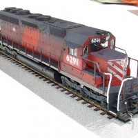 Kato SD40 CR #6291 ex-CNJ Red Baron