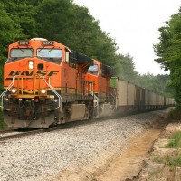 BNSF coal drag