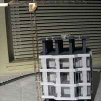 Scratch built construction crane