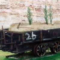 Rock quarry car