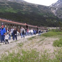 Riding The White Pass and Yukon