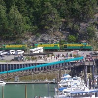 Railfanning Skagway