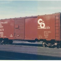 C and O Box Car 4890