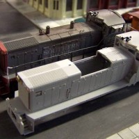 Kitbashed N Scale SW1500's