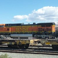 BNSF 5248 Leaving Wenatchee