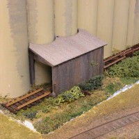 B and D Mills Abandoned Loading Track