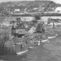 Construction of Revised Gulf Curve, Little Falls