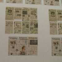 Newspaper litter F scale 1:20.3