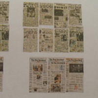 Newspaper litter F scale 1:20.3