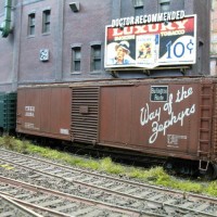 1940s era 50ft boxcar